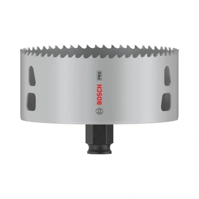 Image of Bosch 1x PRO Multi Material Power Change Plus Hole Saw (for Softwood, Drywall, Ø 111 mm, Professional Accessory Rotary Drill/Drivers)