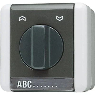 Image of Jung 834.10W Reversing/Push Button Switch 1 Pole
