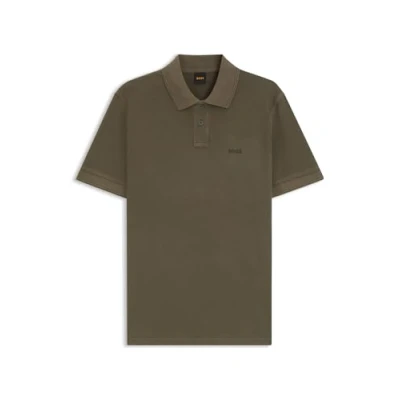 Image of BOSS Prime Polo shirt, Men&#039;s, Size: Medium, Open green