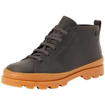 Image of Camper Boy&#039;s Unisex Kids Brutus K900370 Lace up Bootie, Dark Gray 001, 10 UK Child