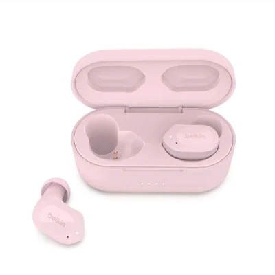 Image of Belkin SOUNDFORM Play Headset True Wireless Stereo (TWS) In ear Bluetooth Pink