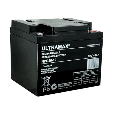 Image of ULTRAMAX 12v 40Ah MOBILITY SCOOTER WHEELCHAIR BATTERIES FOR SHOPRIDER INVACARE PRIDE TGA