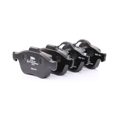 Image of 410600012R, 410607690R, 7701206598, 7701208183, 7701209808 Brake pad set VALEO 301566 RENAULT: LAGUNA 3, 3 Grandtour, TWINGO 2