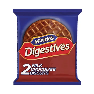 Image of McVitie&#039;s Milk Chocolate Digestives To Go, 33.3 g (Pack of 24)