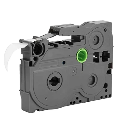 Image of Laminated Label Tape, BT 221 9mm Black On White Maker Tape Compatible for PT E100 D210 E300 D450 P700 18RZ
