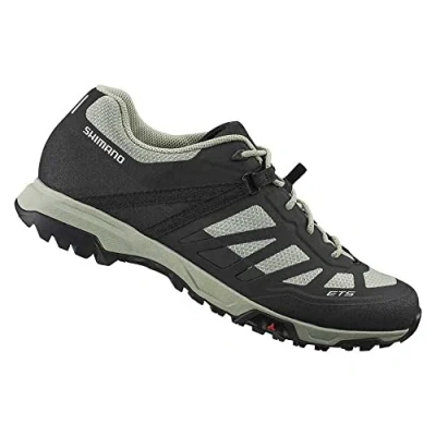 Image of SHIMANO SH ET5 Women&#039;s Cycling Shoes Black/Turquoise Shoe Size EU 37 2023