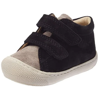 Image of Naturino Baby Boys Cocoon Vl Shoes, Grey, 2 UK Child