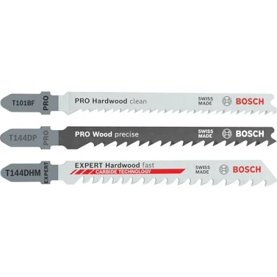 Image of Bosch 15 pcs. Jigsaw Blade Set (for Wood, Accessories Jigsaw)