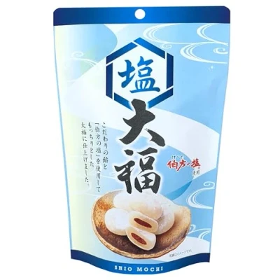Image of Mochi Salted Daifuku Traditional Japanese Rice Cakes 130g Soft Chewy Wagashi Food Sweets Estala