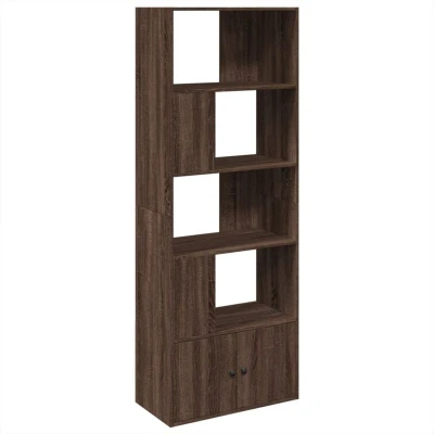 Image of vidaXL Bookcase Brown Oak 70x36x189 cm Engineered Wood
