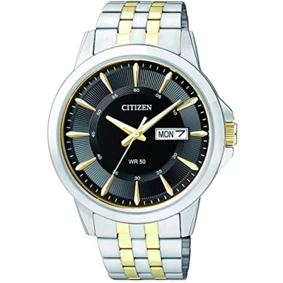 Image of Citizen Men&#039;s Analogue Quartz Watch with Stainless Steel Strap BF2018 52EE