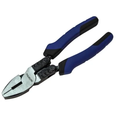 Image of Faithfull High Leverage Combination Pliers 200mm (8in) FAIPLHLC8
