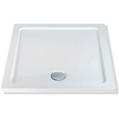 Image of SP Low Profile Stone Resin Shower Tray 800 x
