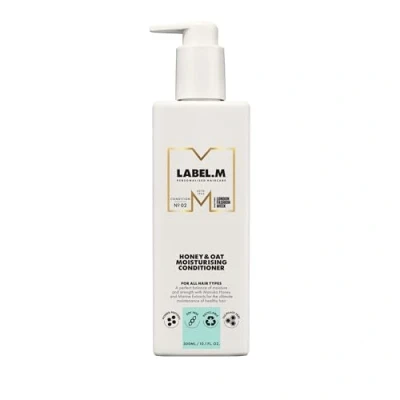 Image of LABEL.M Honey &amp; Oat Moisturising Conditioner 300ml With Recyclable Pump