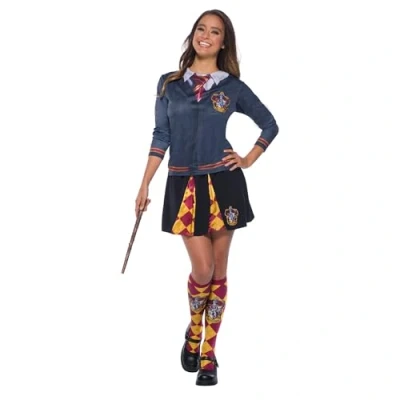 Image of Rubie&#039;s 39025NS000 Gryffindor HARRY POTTER Fancy Dress, Girls, Multicolour, NS