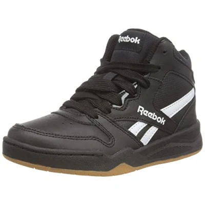 Image of Reebok Baby Boys BB4500 Court Sneakers, Core Black/Core Black/FTWR White, 10.5 UK
