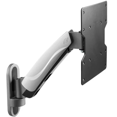 Image of RICOO Monitor Mount Tilt Swivel approx 27 50 Inch for LED LCD Flatscreens S2622 Wall Bracket Arm Gas Spring Universal VESA 100x100 200x200