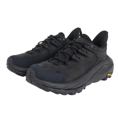 Image of HOKA KAHA 2 LOW GTX Hiking shoes, Women&#039;s, Size: 6.5, Black Leather and textile