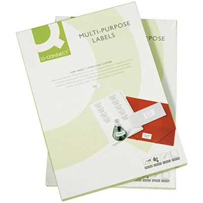 Image of Q Connect KF10641 Labels White