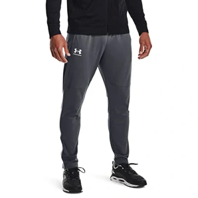 Image of Under Armour Men&#039;s UA Pique Track Pant, Textured Knit Tracksuit Bottoms, Loose Joggers with Sweat Wicking, Fast Drying Fabric Technology