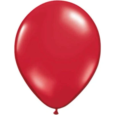 Image of Folat 08086 Balloons Ruby Red 100 Pieces,