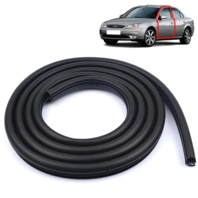 Image of Robust Front Door Weatherstrip Rubber Seal Left and Right for Ford Mondeo III Mk3 1383580 1S71F20708CF 1S71 F20708 CF 2000 2007
