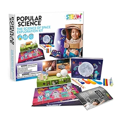 Image of Popular Science Space Exploration Kit 17 Experiments Age 8+