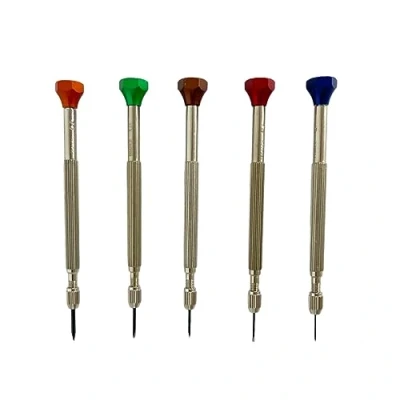 Image of Horotec MSA 01.225 set of 5 screwdrivers for watchmakers 0.60 mm to 1.50