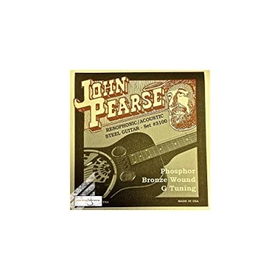 Image of John Pearse Strings® 3100 For Resophonic/Acoustic Steel Guitar Phosphor Bronze Wound G Tuning