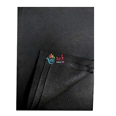 Image of arkCRAFT Felt Sheets, A4 Size, 10 Per Pack (Black)