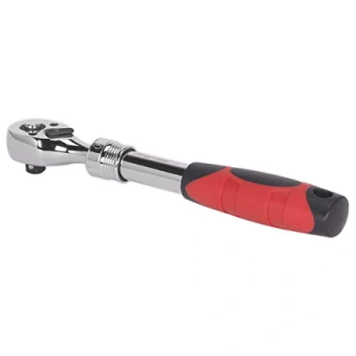 Image of Sealey Premier Ratchet Wrench 3/8&quot;Sq Drive Extendable