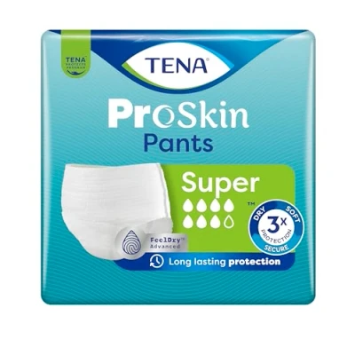 Image of Tena Proskin Incontinence Pants Medium 4 Packs of 12 Pro Skin Fit
