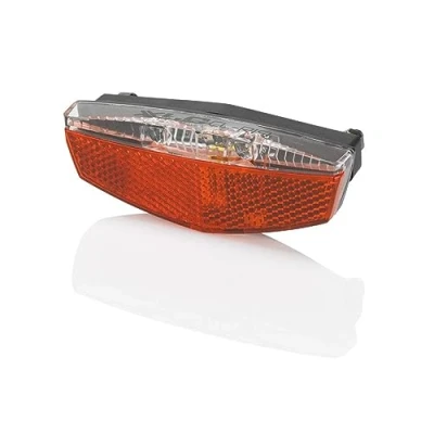 Image of XLC Unisex Adult CL R19 LED Battery Rear Light Luggage Bag, Black, Unisize