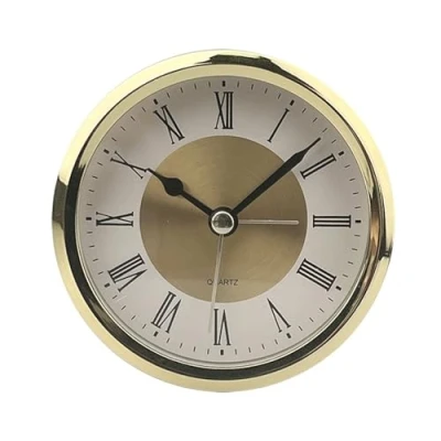 Image of MDHQ Multifunctional Round Clock Head 89mm Insert Great For Enthusiasts Collector Classical Timepieces Decors