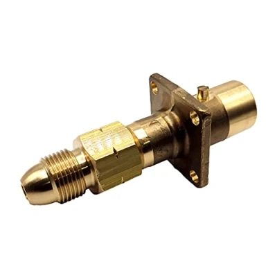 Image of GOMET LPG Adapter UK Bayonet Propane Gas Bottle Filler Filling Point With Non Return Valve