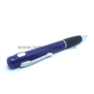 Image of G Line Super Bright LED Retractable Ball Point Torch Pen Black Ink