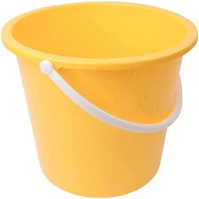 Image of Jantex 6209 Round Plastic Buckets, Yellow