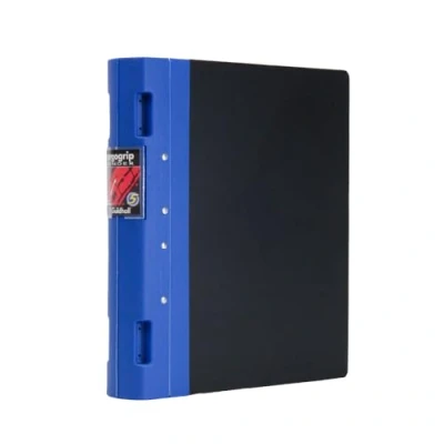 Image of Exacompta Guildhall Ergogrip Binder, 2 Rings, A4 Blue