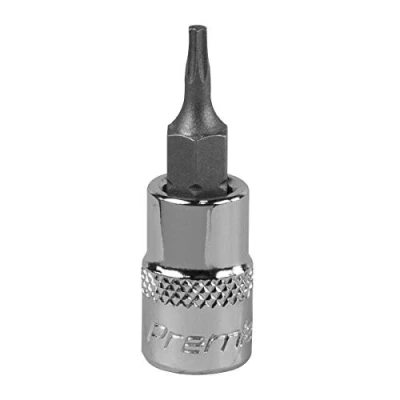 Image of Sealey Premier TRX Star* Socket Bit T8 1/4&quot;Sq Drive