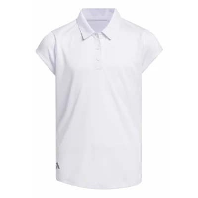 Image of adidas Girl&#039;s Performance Polo Shirt Kids, White, 7 8 Years