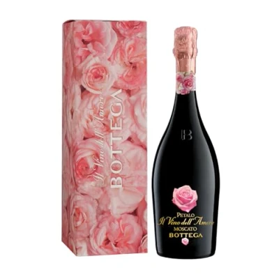 Image of Bottega Il Vino Dell&#039;Amore Petalo Moscato Sweet Sparkling Wine with Gift Box 750 ml