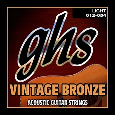 Image of GHS VNL 12 54 Light Vintage Bronze Acoustic String Set