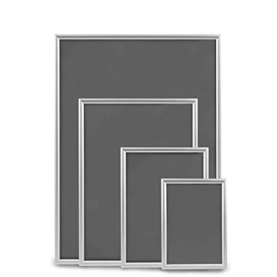 Image of Aluminium Snap Frame Point of Sale Wall Display (Silver, A3)