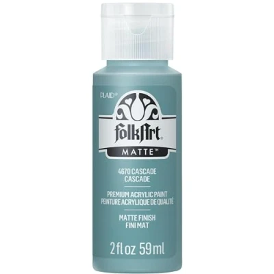 Image of FolkArt Acrylic paint in assorted colours (2 oz), cascade.