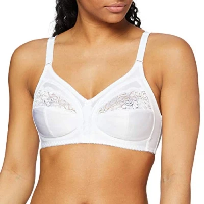 Image of Triumph Womens Claudette 104 N X Bra, White, 44B UK