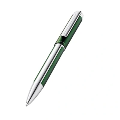 Image of Pelikan Pura Ballpoint Pen Forest Green Pack of 1 Includes 337 Refill