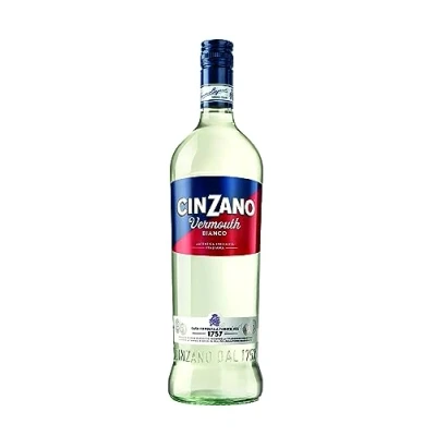 Image of Cinzano Classico Bianco 100 cl, 15% ABV Italian Vermouth Aperitif