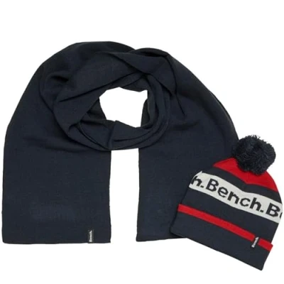 Image of Bench Mens Boxed Beanie And Scarf Set