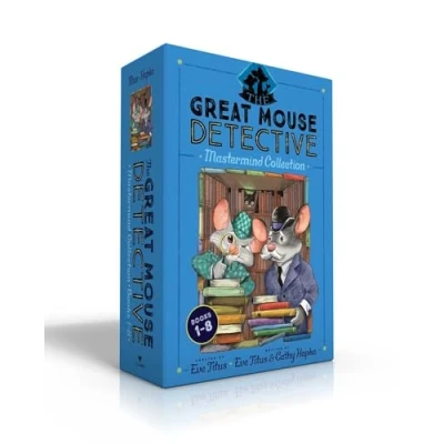 Image of the Great Mouse Detective MasterMind Collection Books 1 8 (Boxed Set): Basil of Baker Street; and Cave Cats; in Mexico; ... Royal Dare; Library Ghost