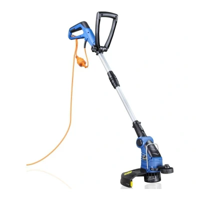 Image of Hyundai 600W 2 in 1 Electric Grass Trimmer and Lawn Edger 30cm Cutting Width Strimmers with Long 10m Power Cable, Lightweight at 3.5kg, 3 Year Warranty